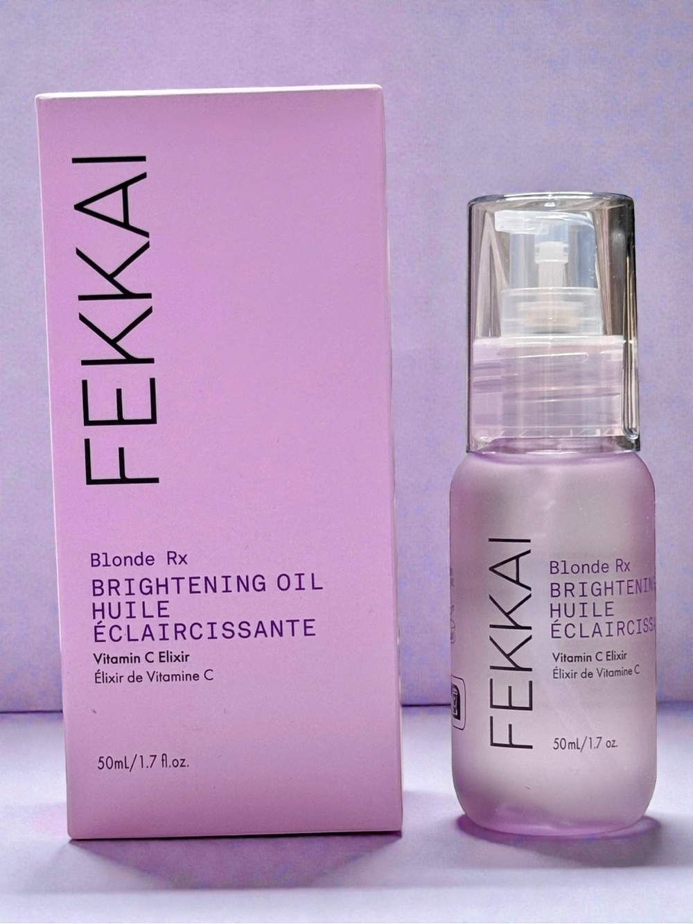 FEKKAI Blonde Rx Brightening Oil Vitamin C Elixir 50ml / 1.7 oz Hair Oil